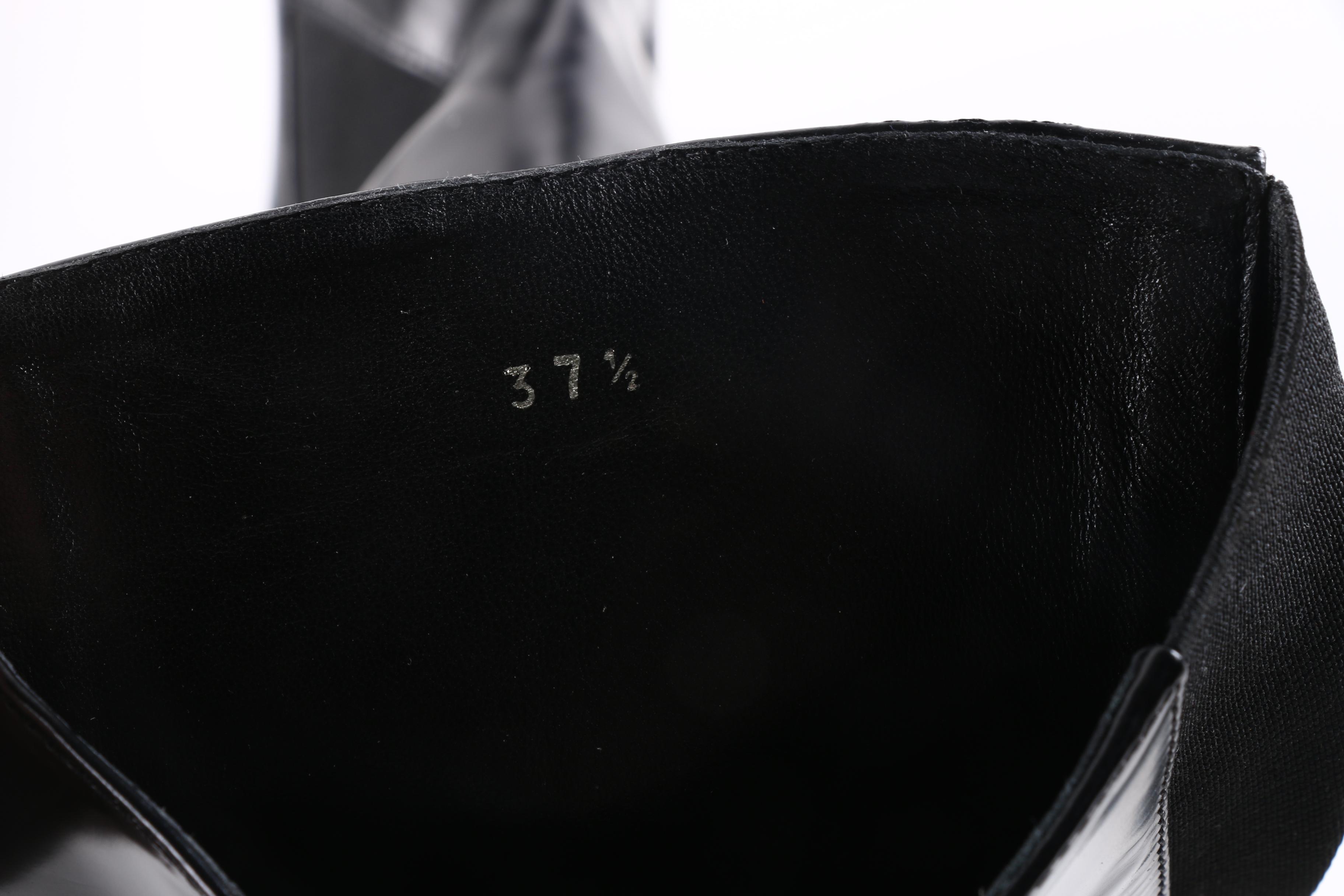 Prada and Sigerson Morrison Black Leather Boots