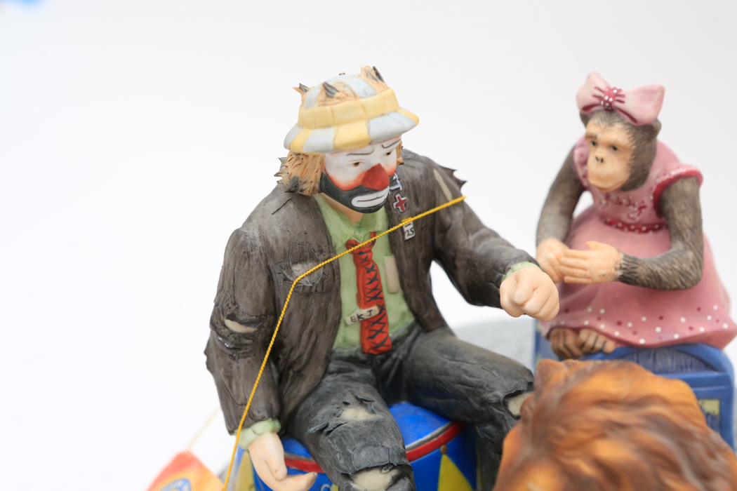 Limited Edition Emmett Kelly Figurine "EKJ'S All Circus 20th Anniversary"