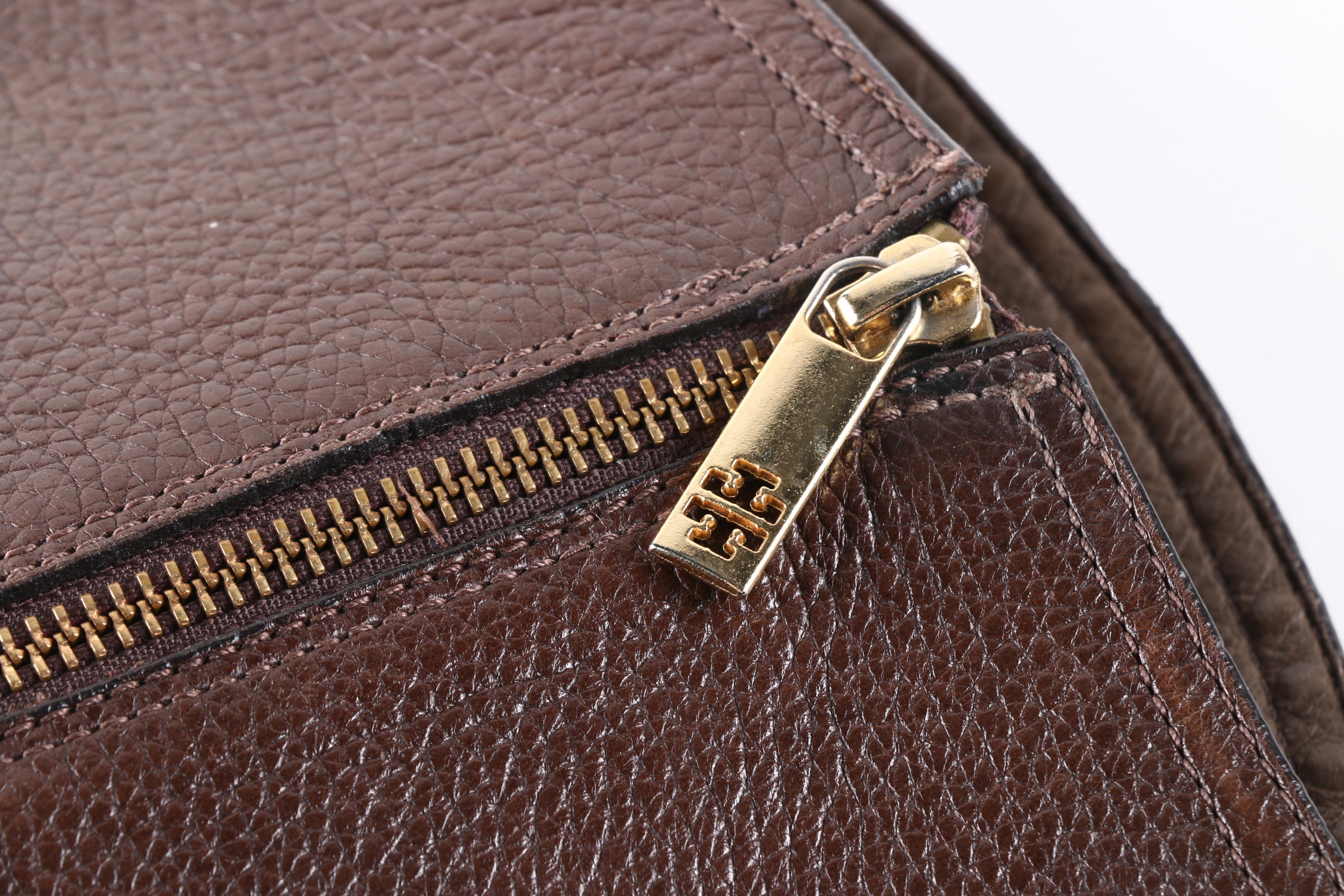 Tory Burch Brown Leather Boots