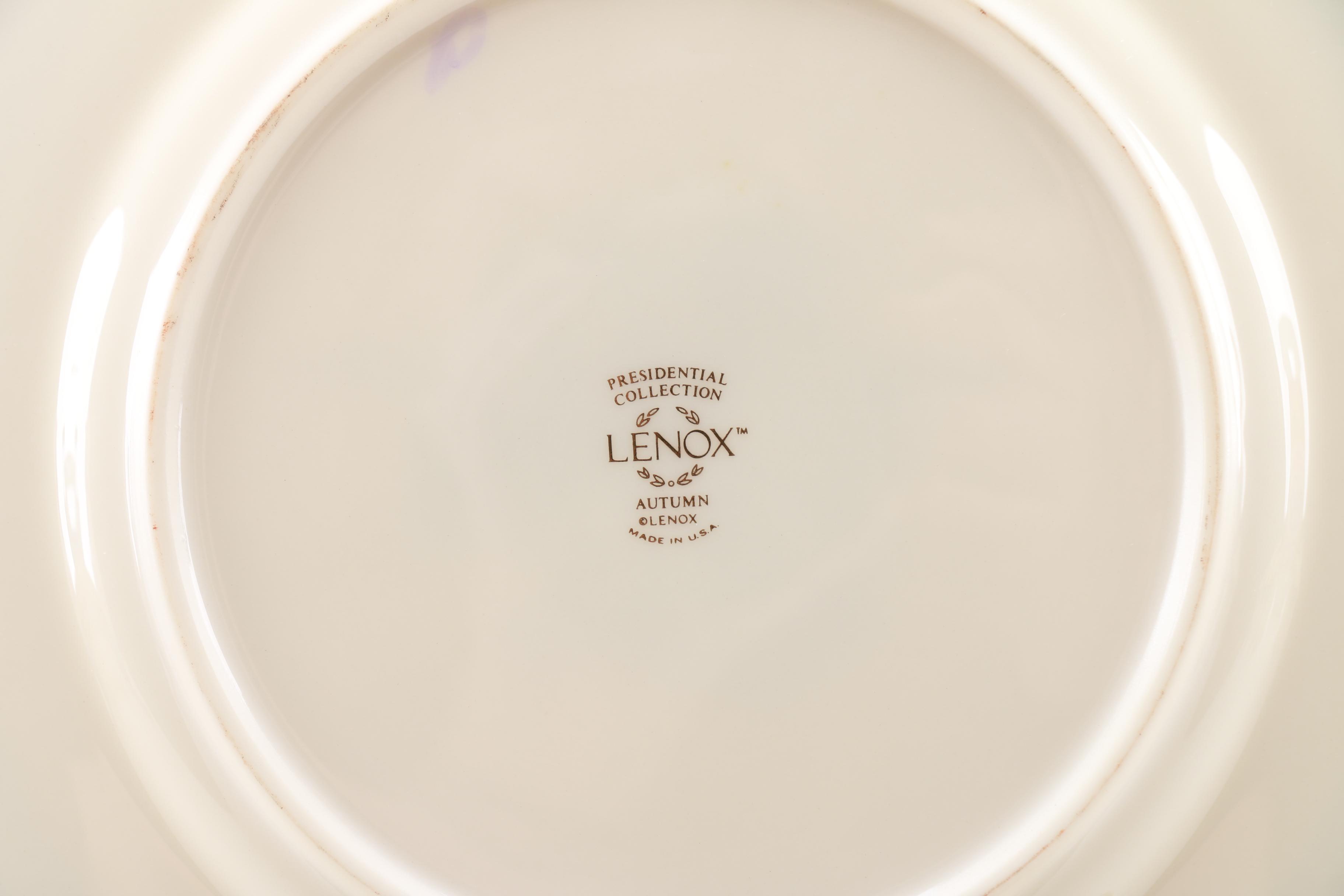 Lenox "Autumn" Dishware Set