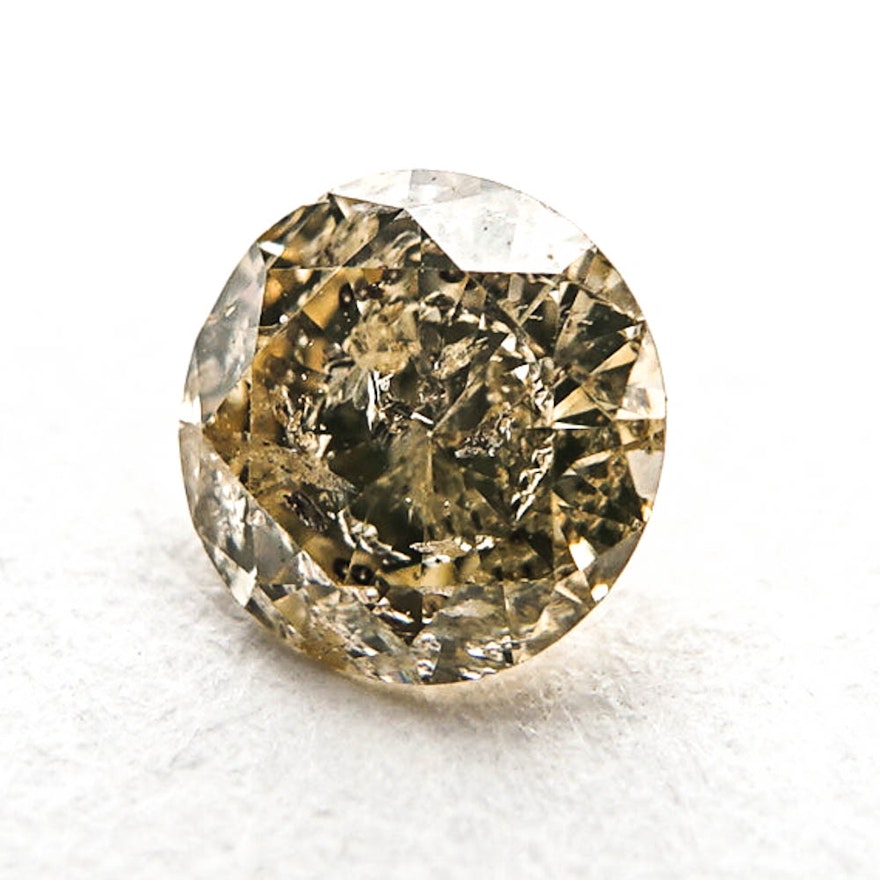 Loose 0.34 CT Round Cut Diamond