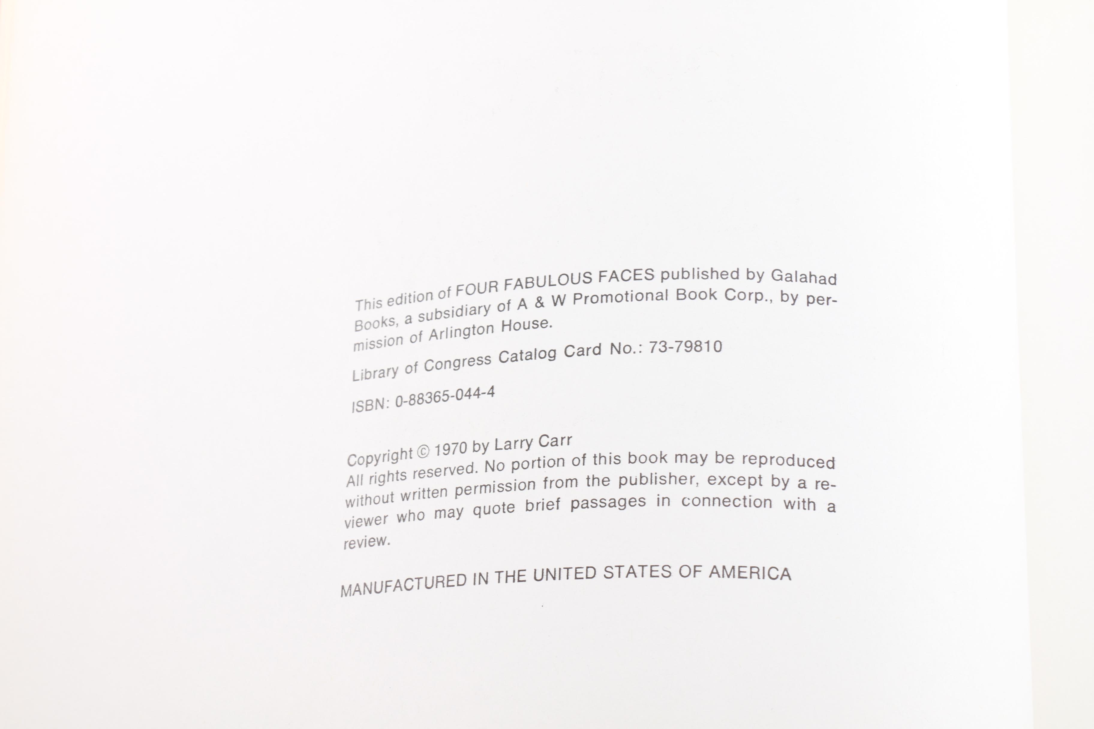 Art Books Including Books on Actors