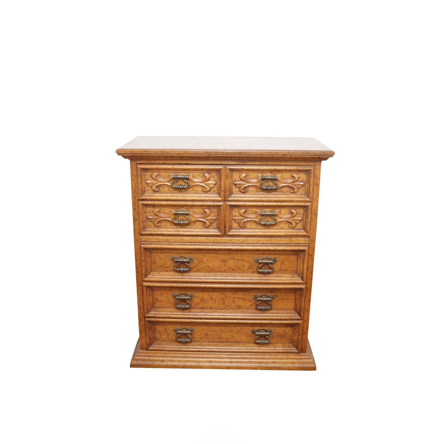 Spanish Revival Style Chest of Drawers by Drexel