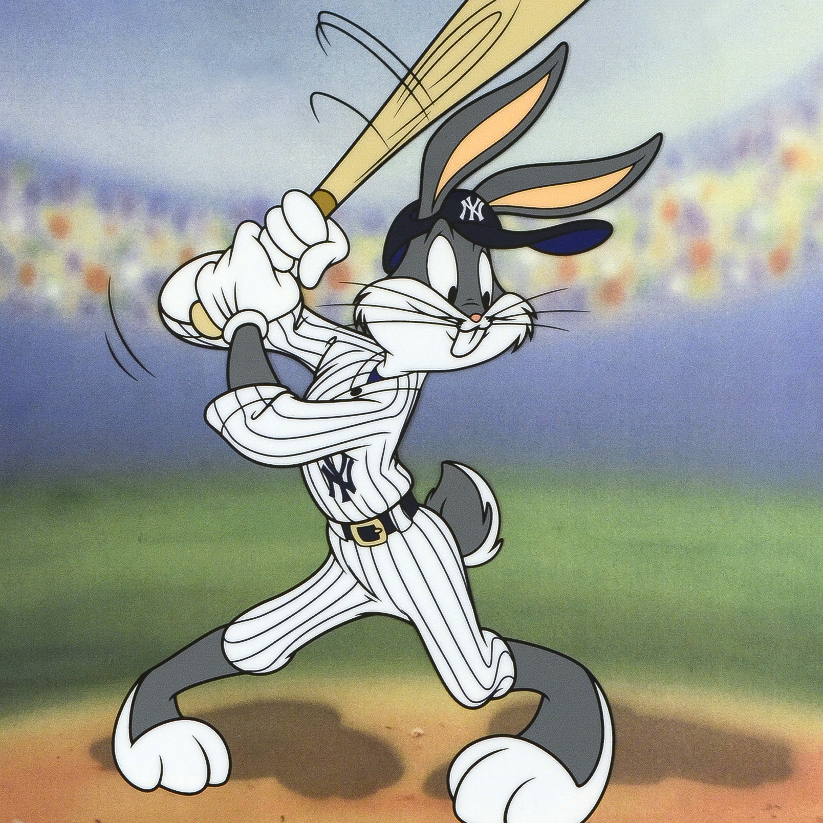"Bugs Bunny at Bat for the Yankees" Warner Bros. Sericel