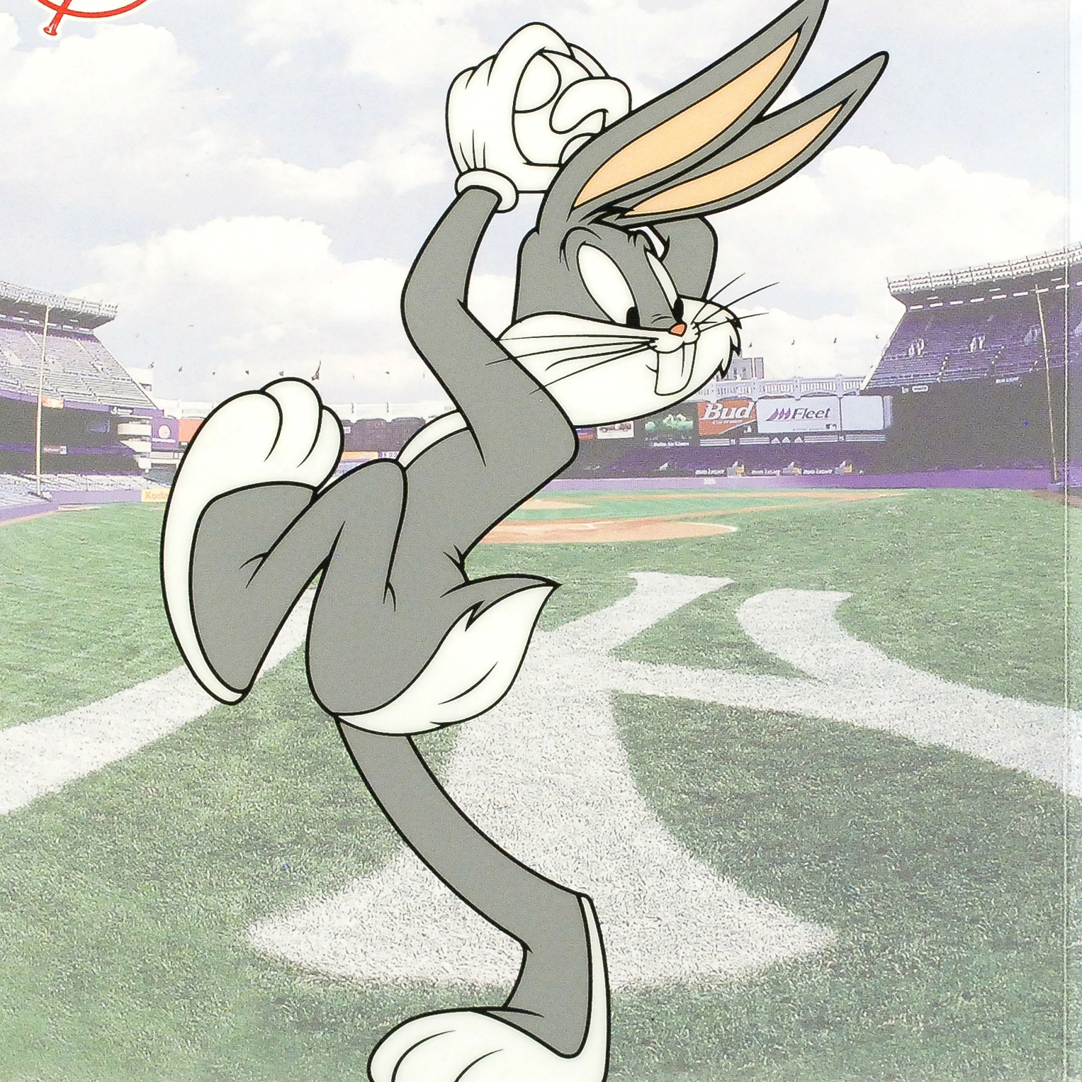 "Bugs Bunny Pitching with the Yankees" Limited Edition Sericel