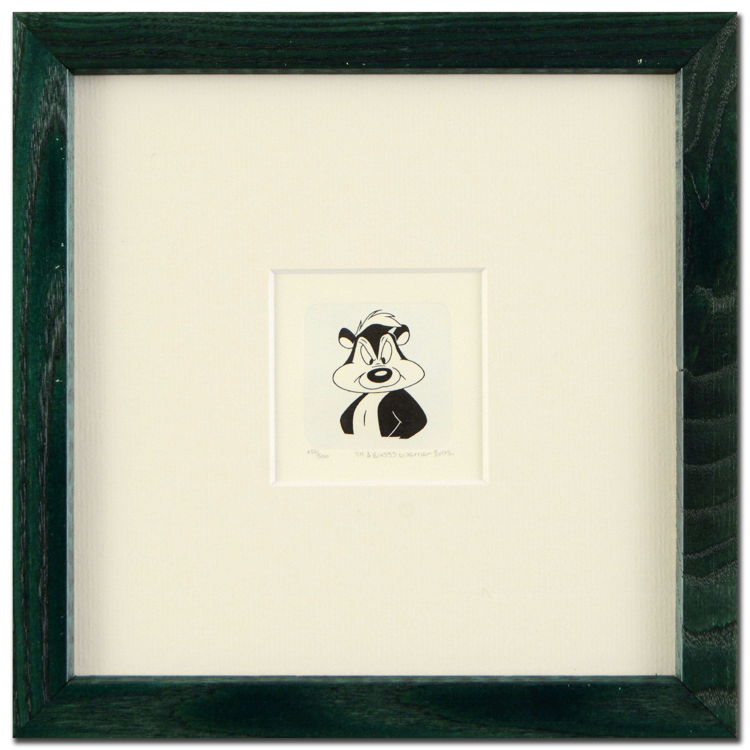 Limited Edition Etching on Paper from Warner Bros. titled "Pepe le Pew"