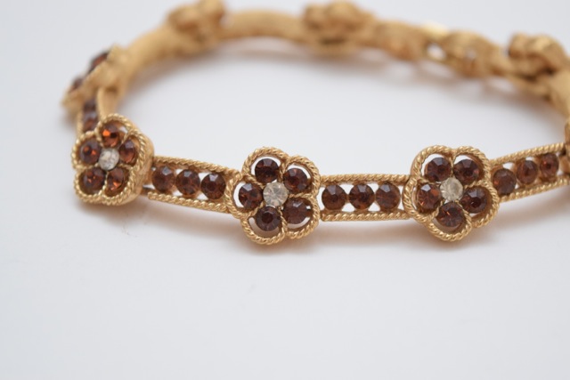 Vintage Crown Trifari Bracelet, circa 1955-65
