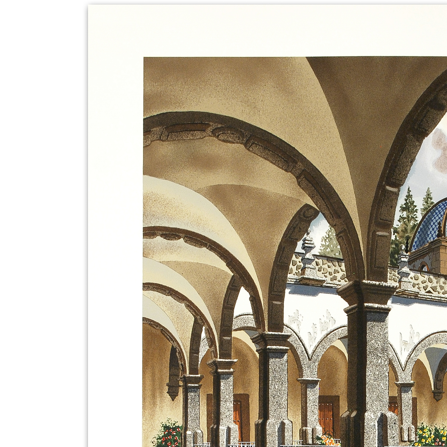 Juan Medina Limited Edition Serigraph on Paper "First Light of the Day"