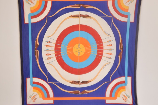 Hermès "Arcs en Ciel" Silk Jersey Scarf