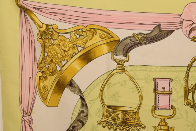 Hermès "Etriers" Silk Twill Scarf