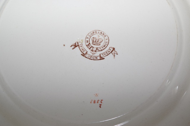 Antique W.T. Copeland China, Circa 1867-1890
