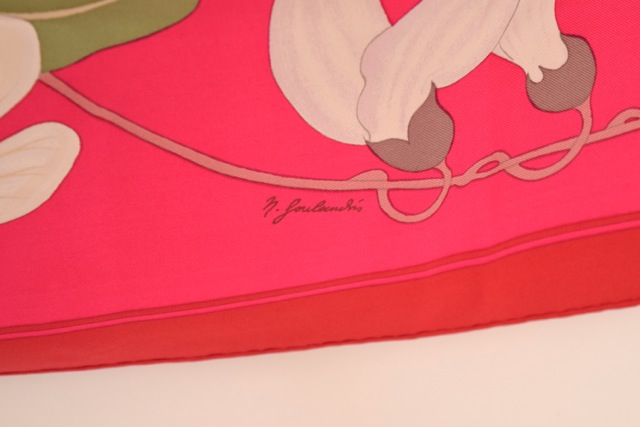 Hermès "Flora Graeca" Silk Twill Scarf