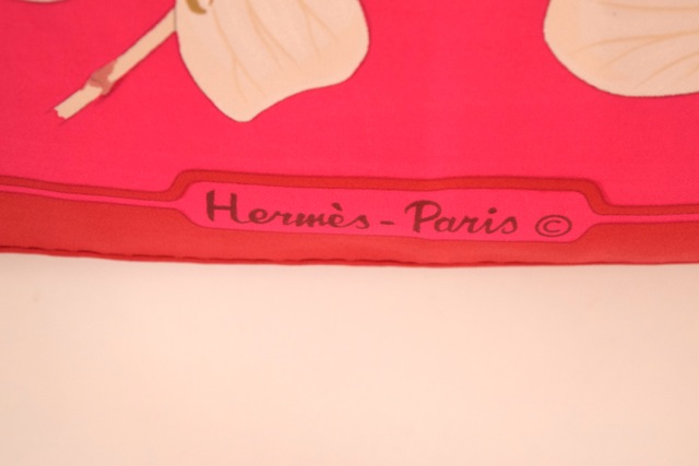 Hermès "Flora Graeca" Silk Twill Scarf