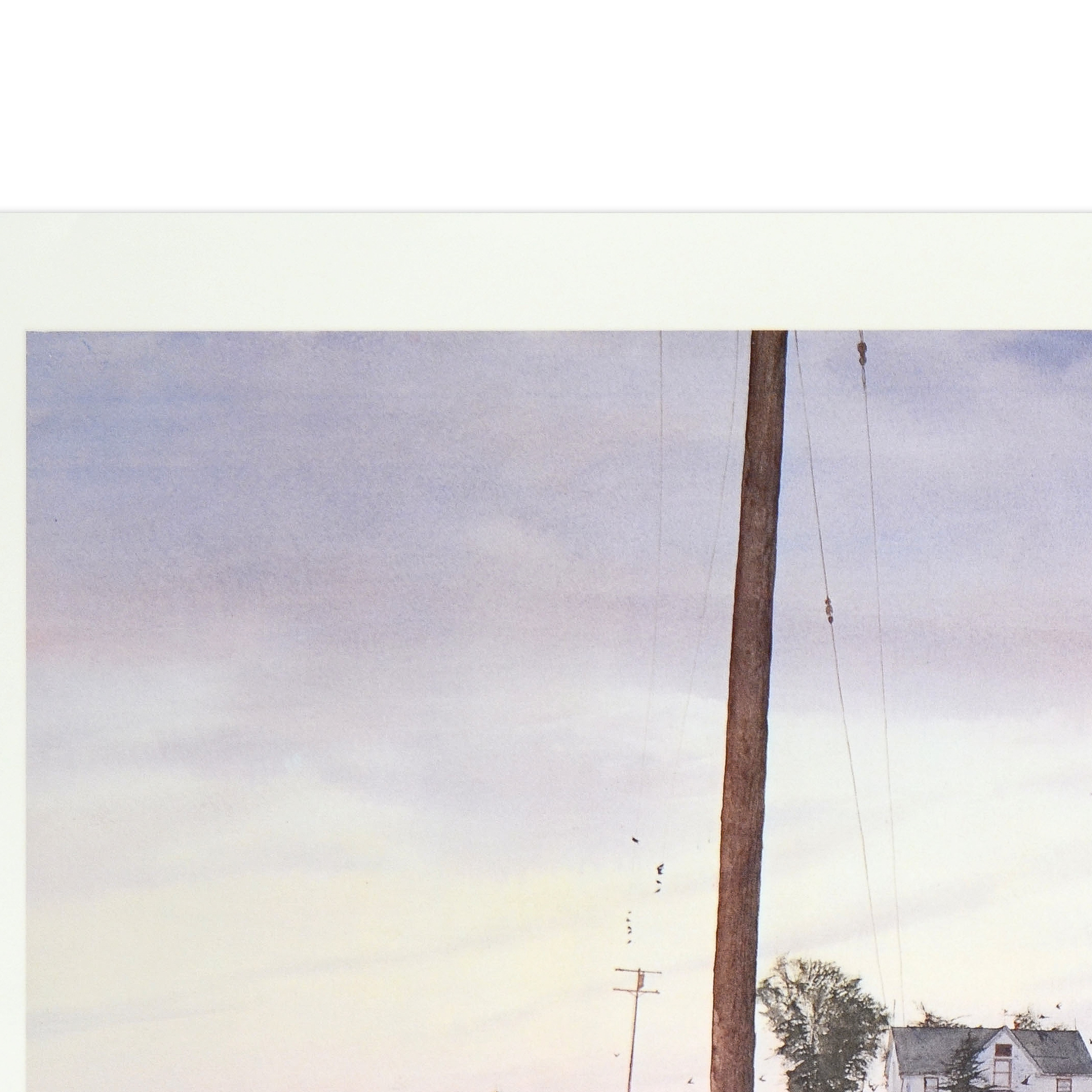 William Nelson Signed Limited Edition Serigraph "A Country Road"