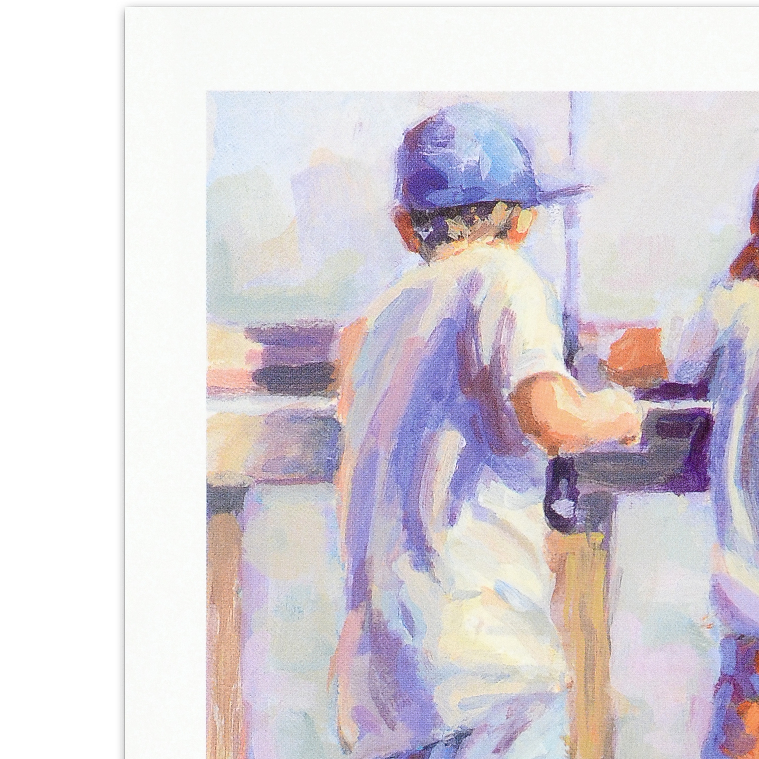 Lucelle Raad Limited Edition Lithograph "Little Fisherman"