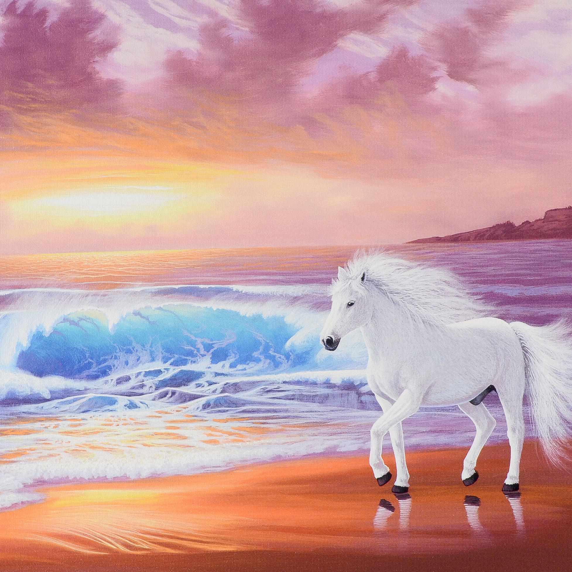 Jon Rattenbury Limited Edition Giclée on Canvas "Shores of Grace"