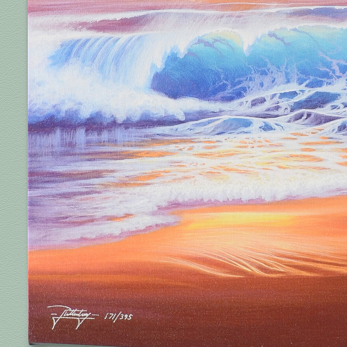 Jon Rattenbury Limited Edition Giclée on Canvas "Shores of Grace"