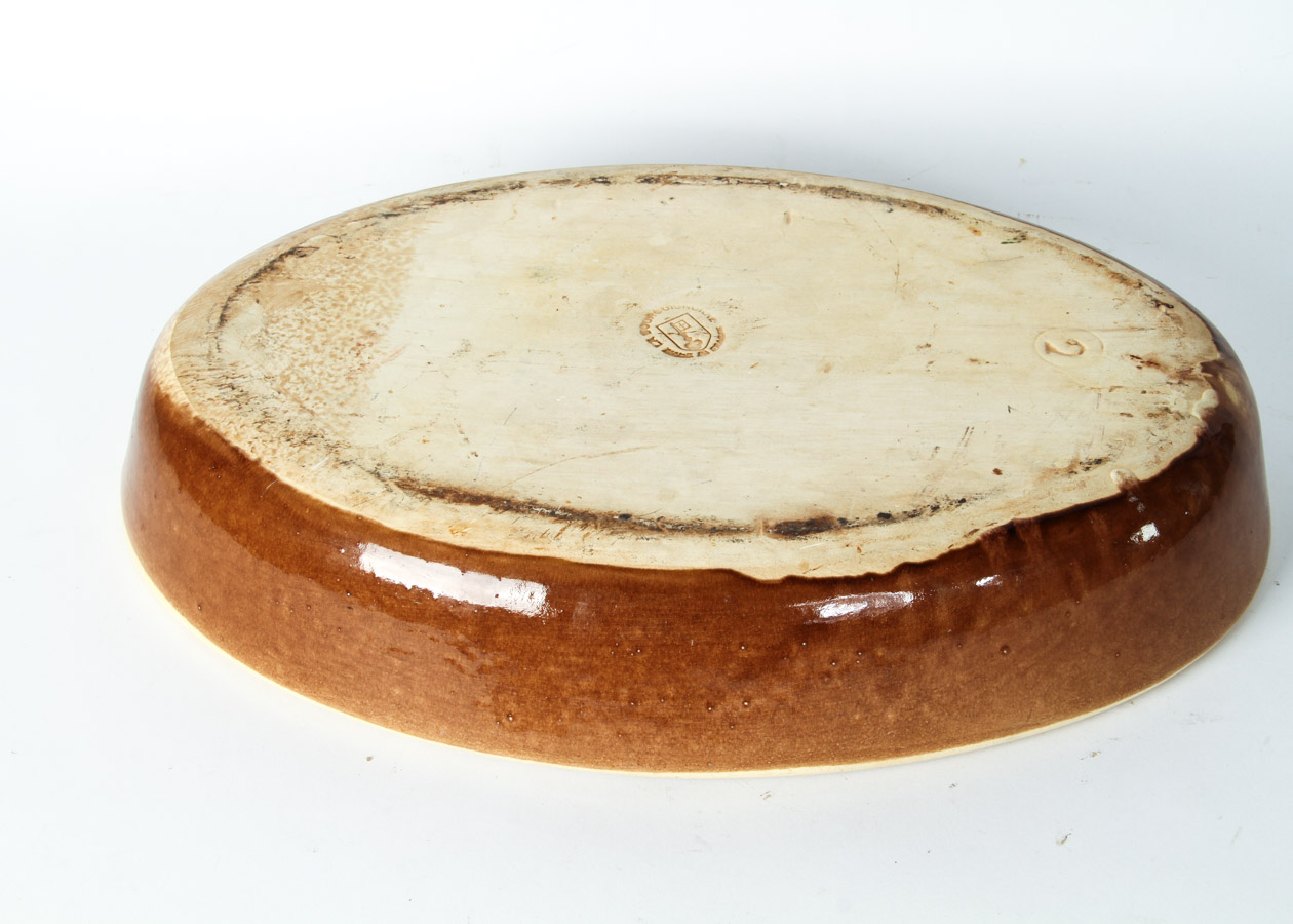 Vintage French Stoneware Platter