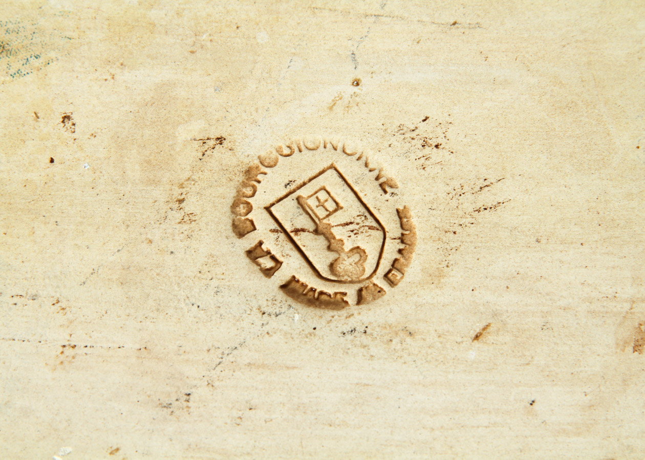 Vintage French Stoneware Platter