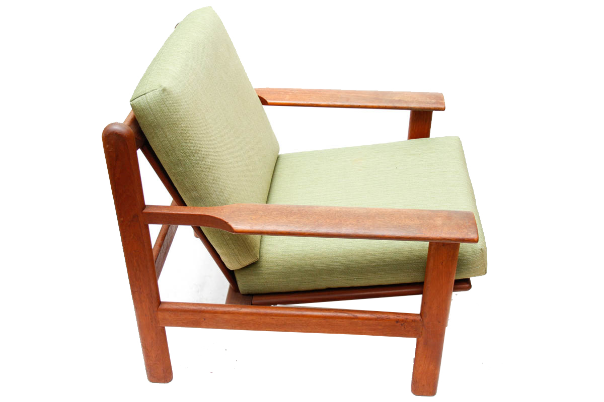Pair of Scandinavian Modern Easy Chairs by Paul Volther for Frem Røjle