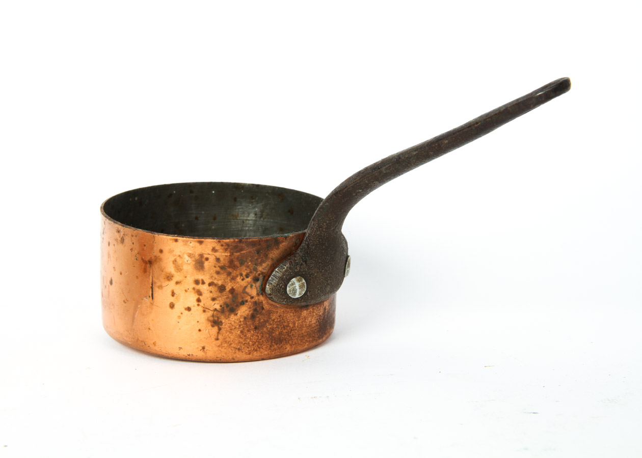 Antique Copper Pot Set