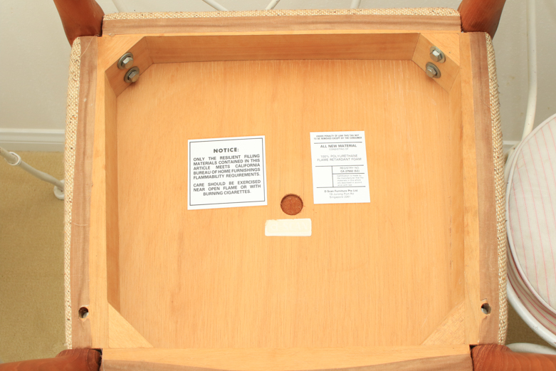 Eight Danish Modern Style Dining Chairs