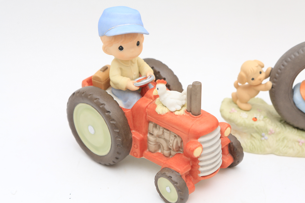 Set of Three Precious Moments Figurines