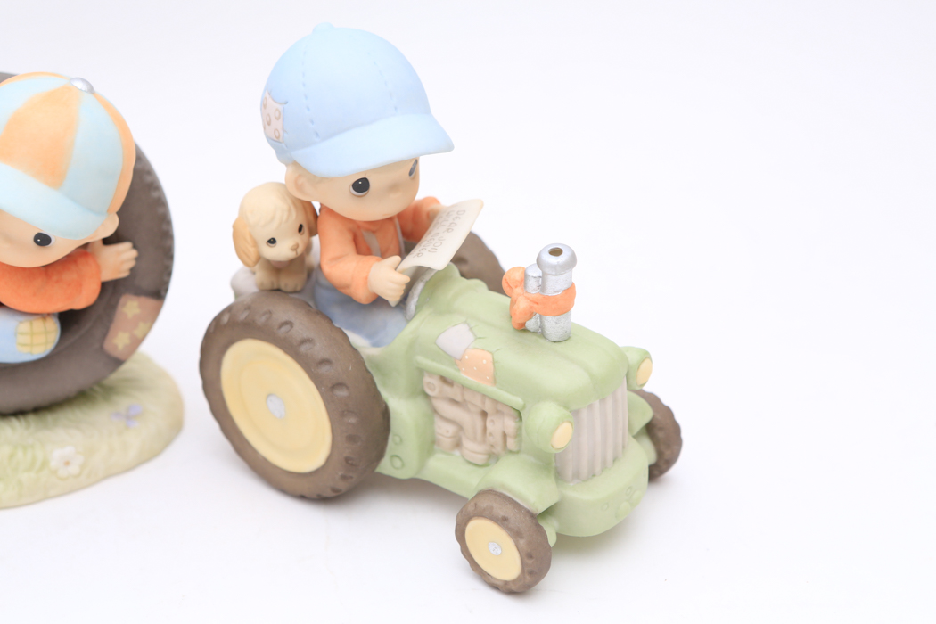 Set of Three Precious Moments Figurines