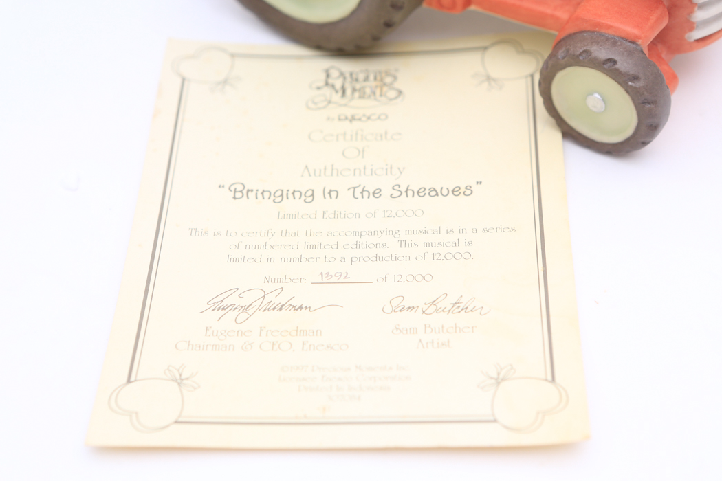 Set of Three Precious Moments Figurines