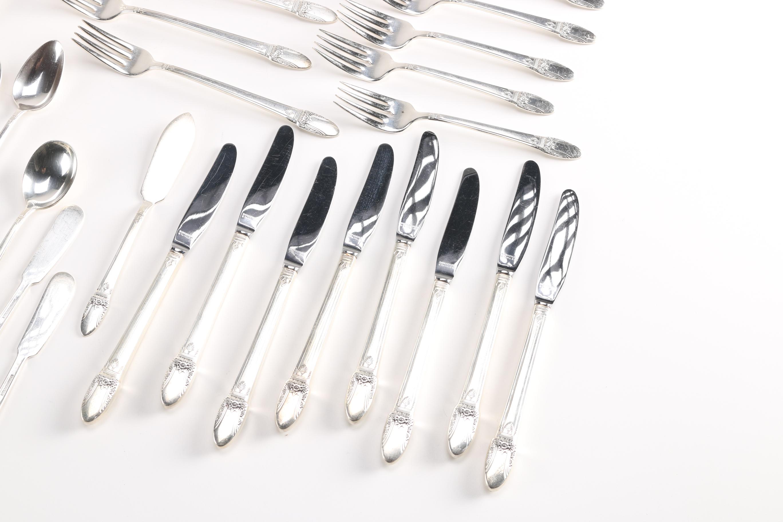 Rogers Brothers "First Love" Silver Plate Flatware