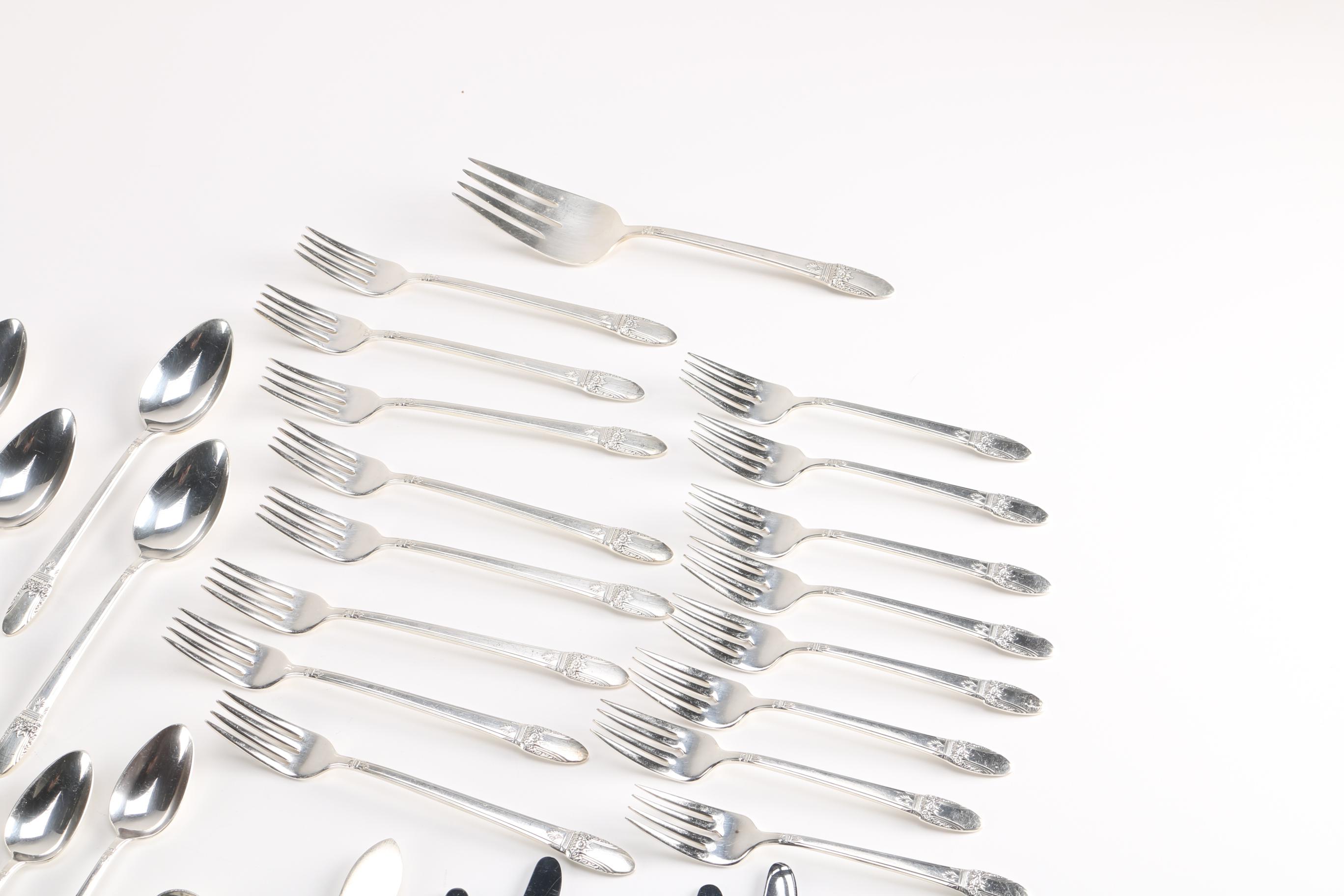 Rogers Brothers "First Love" Silver Plate Flatware