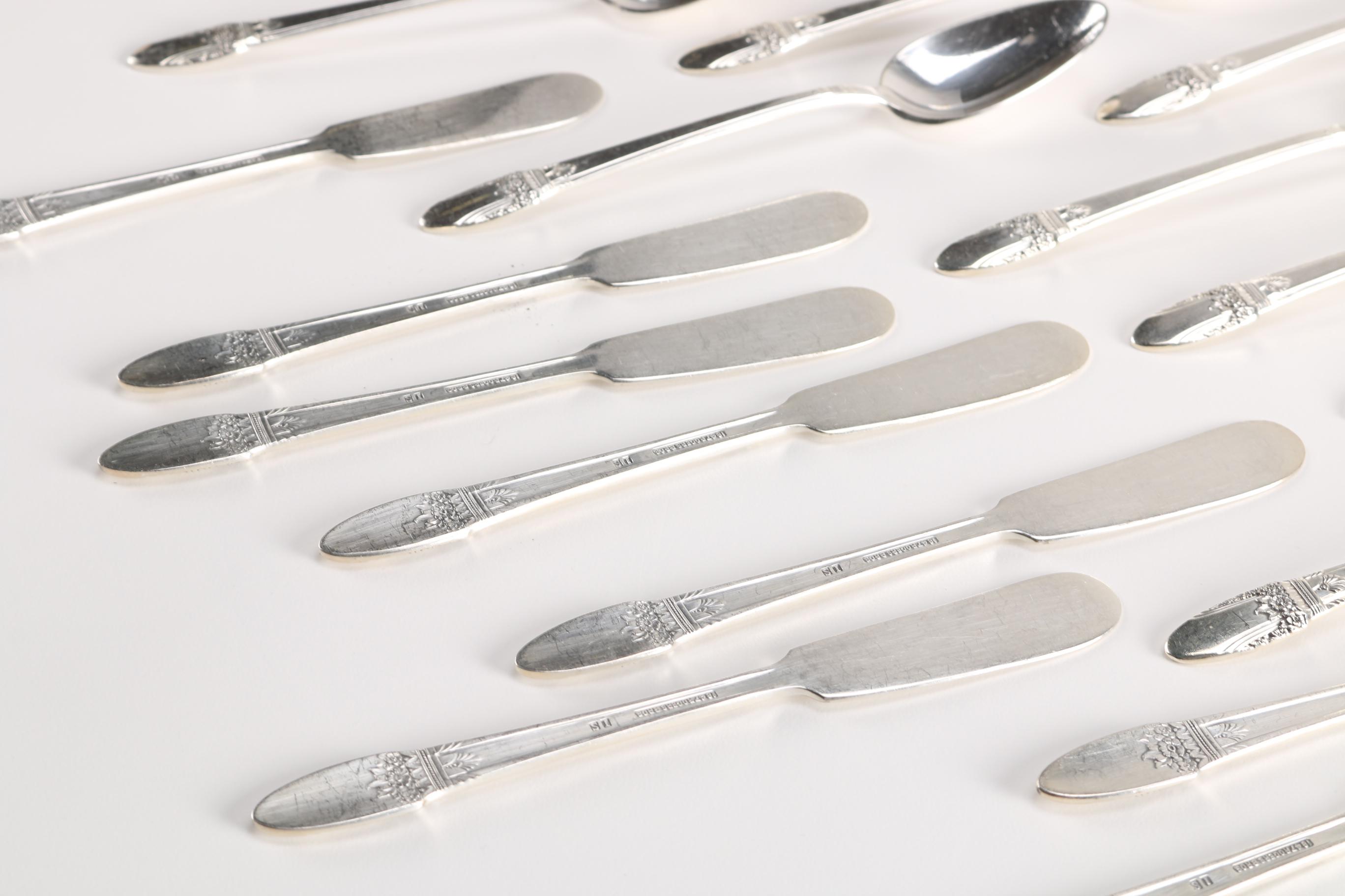 Rogers Brothers "First Love" Silver Plate Flatware