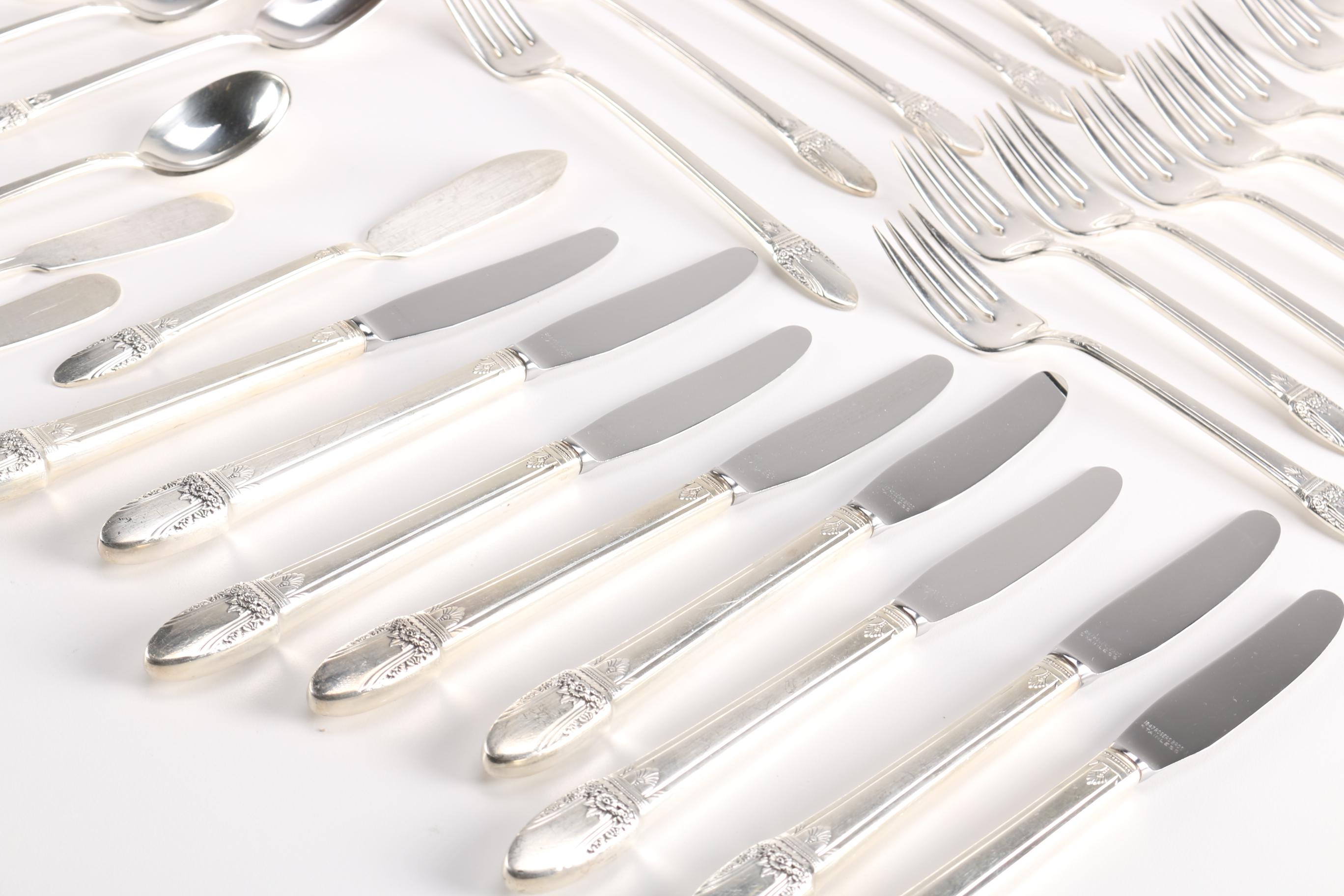 Rogers Brothers "First Love" Silver Plate Flatware