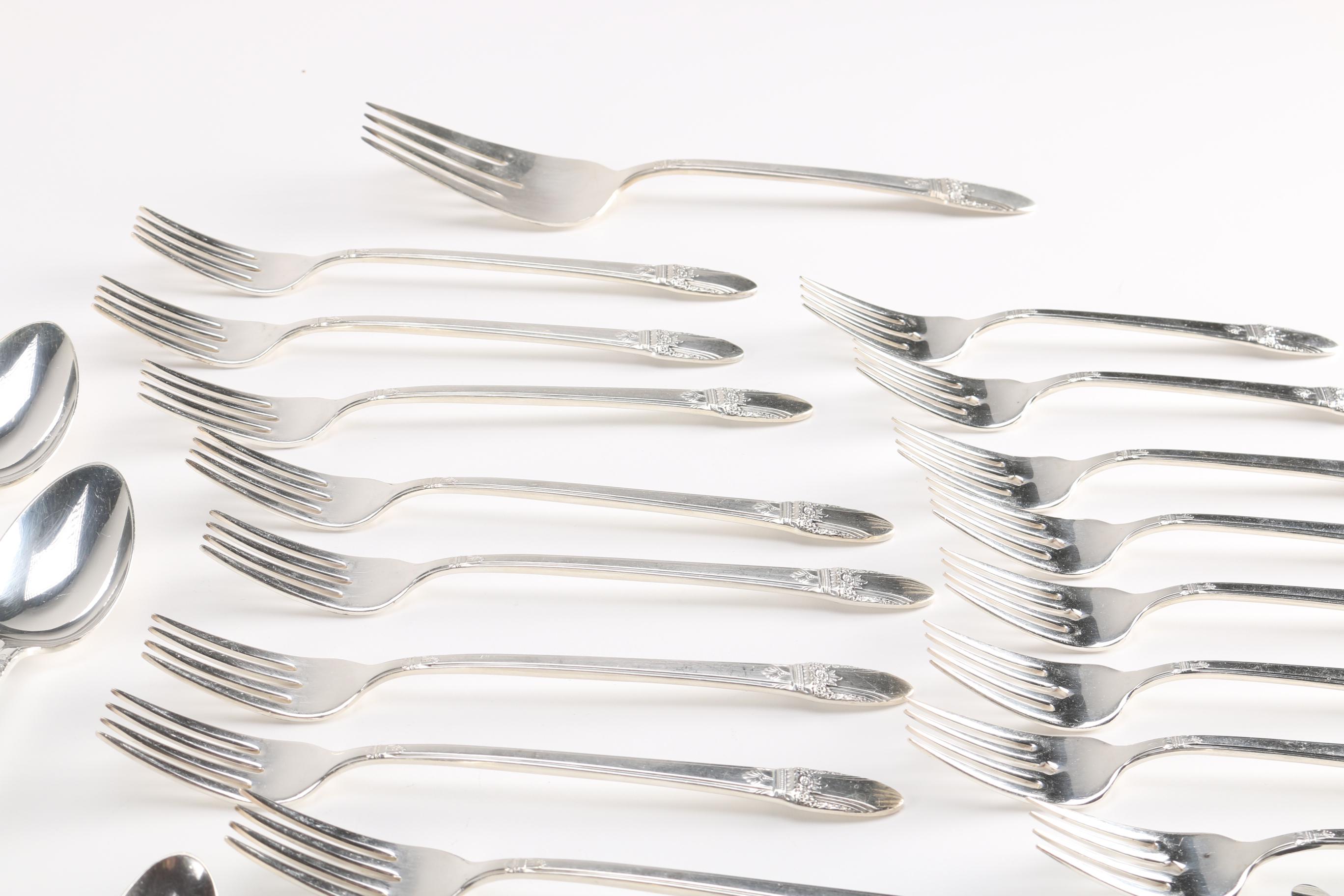 Rogers Brothers "First Love" Silver Plate Flatware