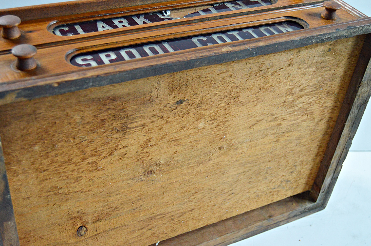 19th Century Clark's O.N.T. Spool Display Cabinet