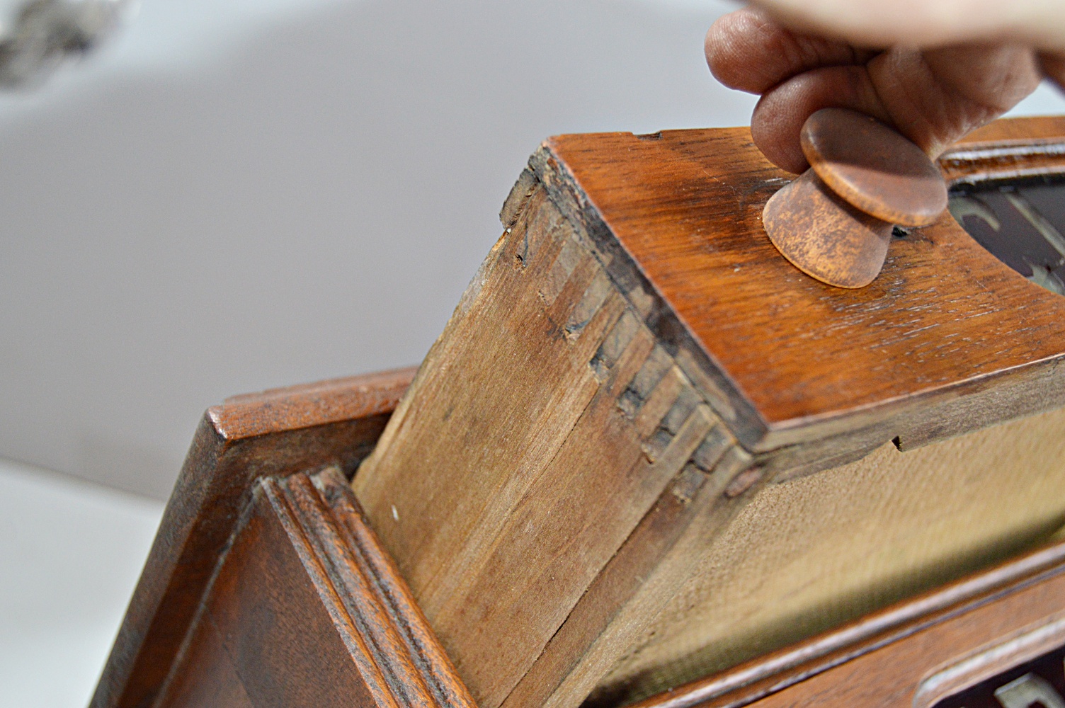 19th Century Clark's O.N.T. Spool Display Cabinet