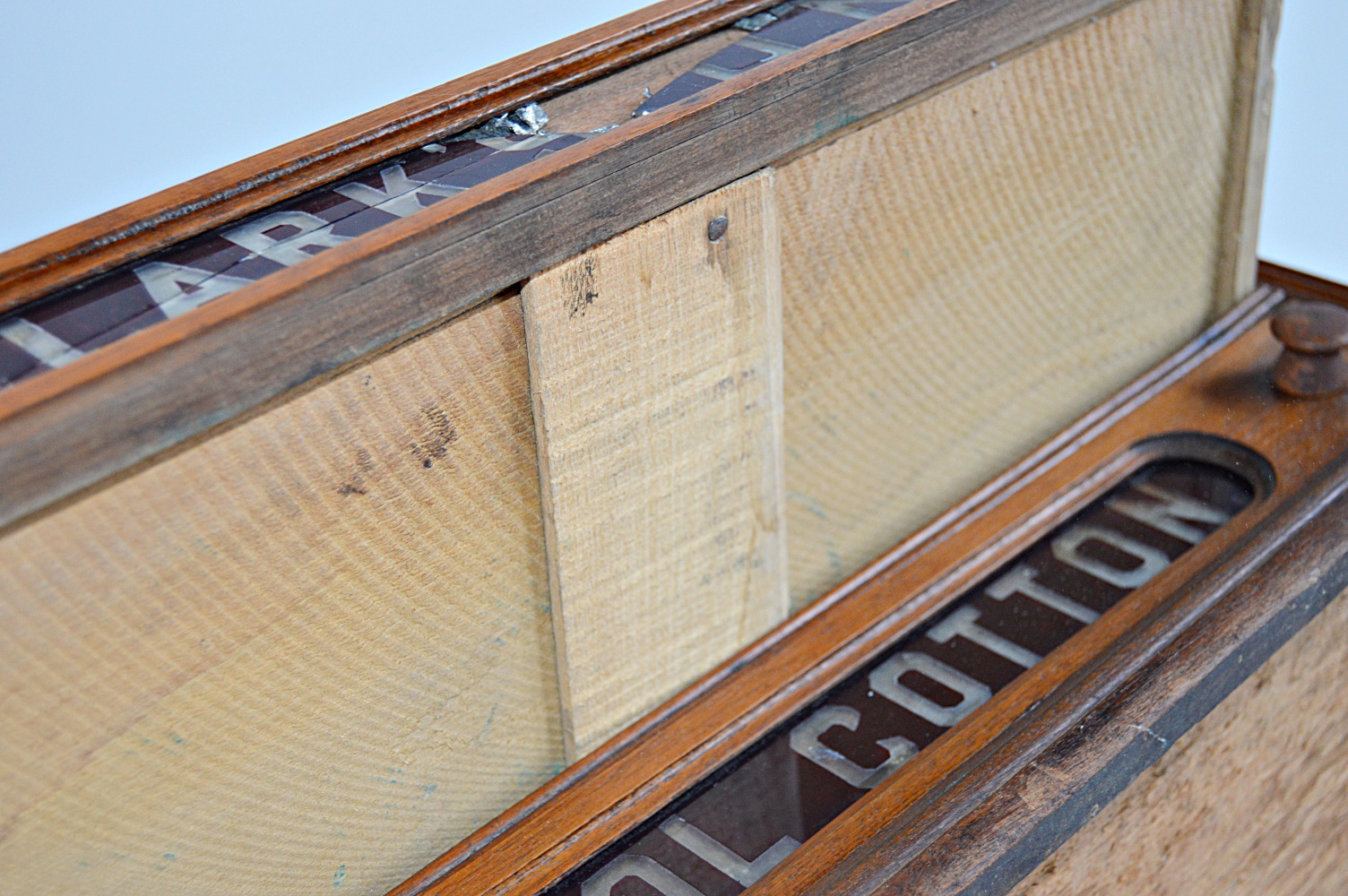 19th Century Clark's O.N.T. Spool Display Cabinet