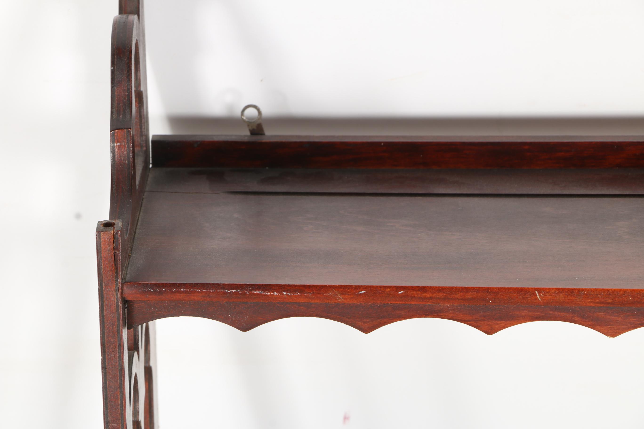 Tiered Trinket Shelf