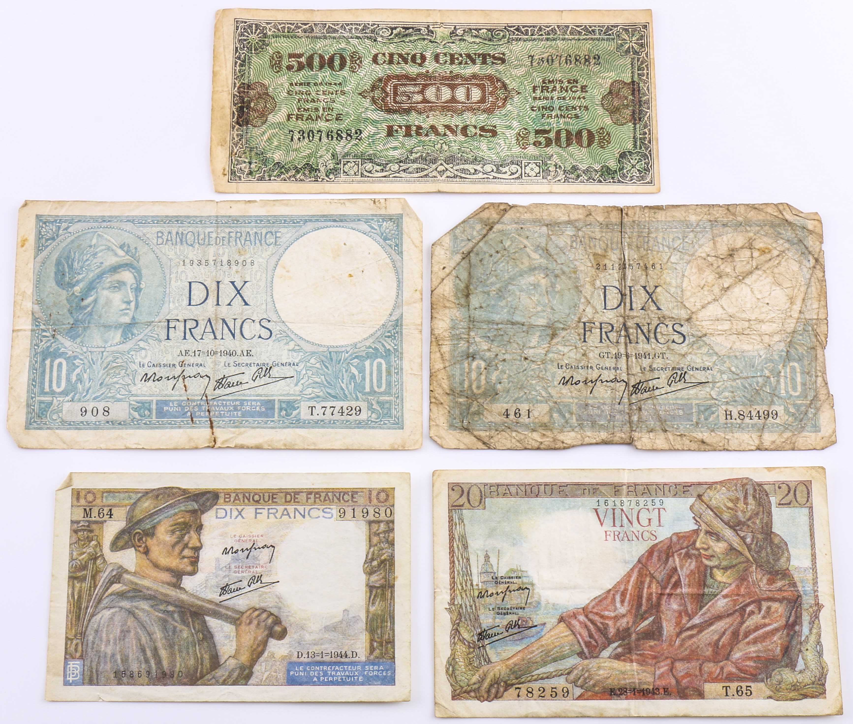 Twenty-Six Foreign Banknotes