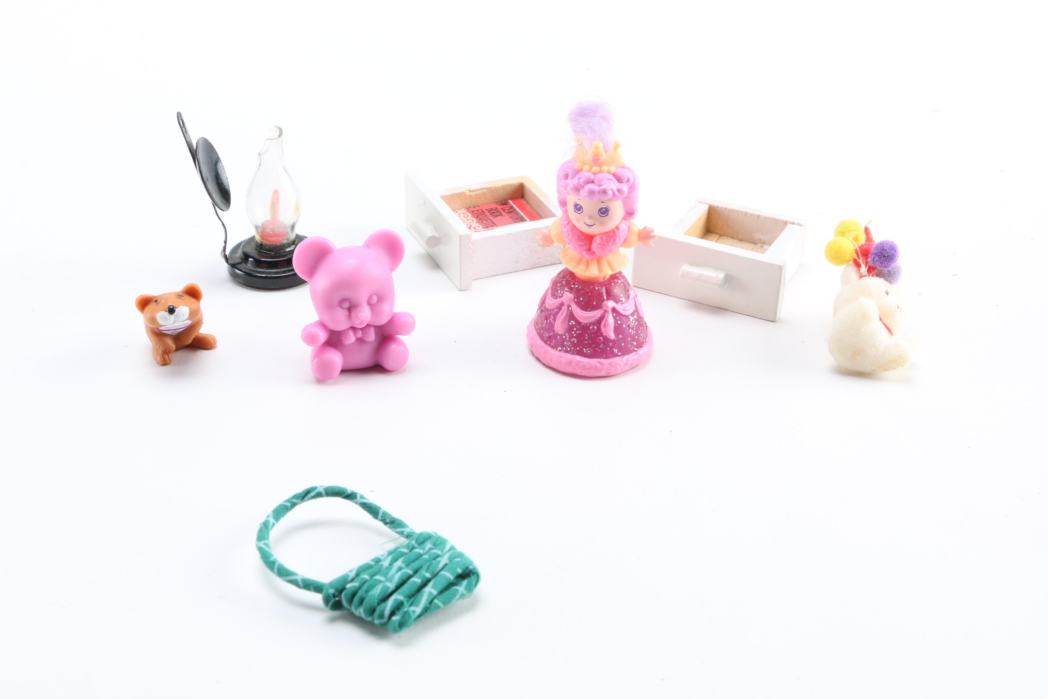 Miniature and Dollhouse Furniture Collection Including Hepplewhite Style