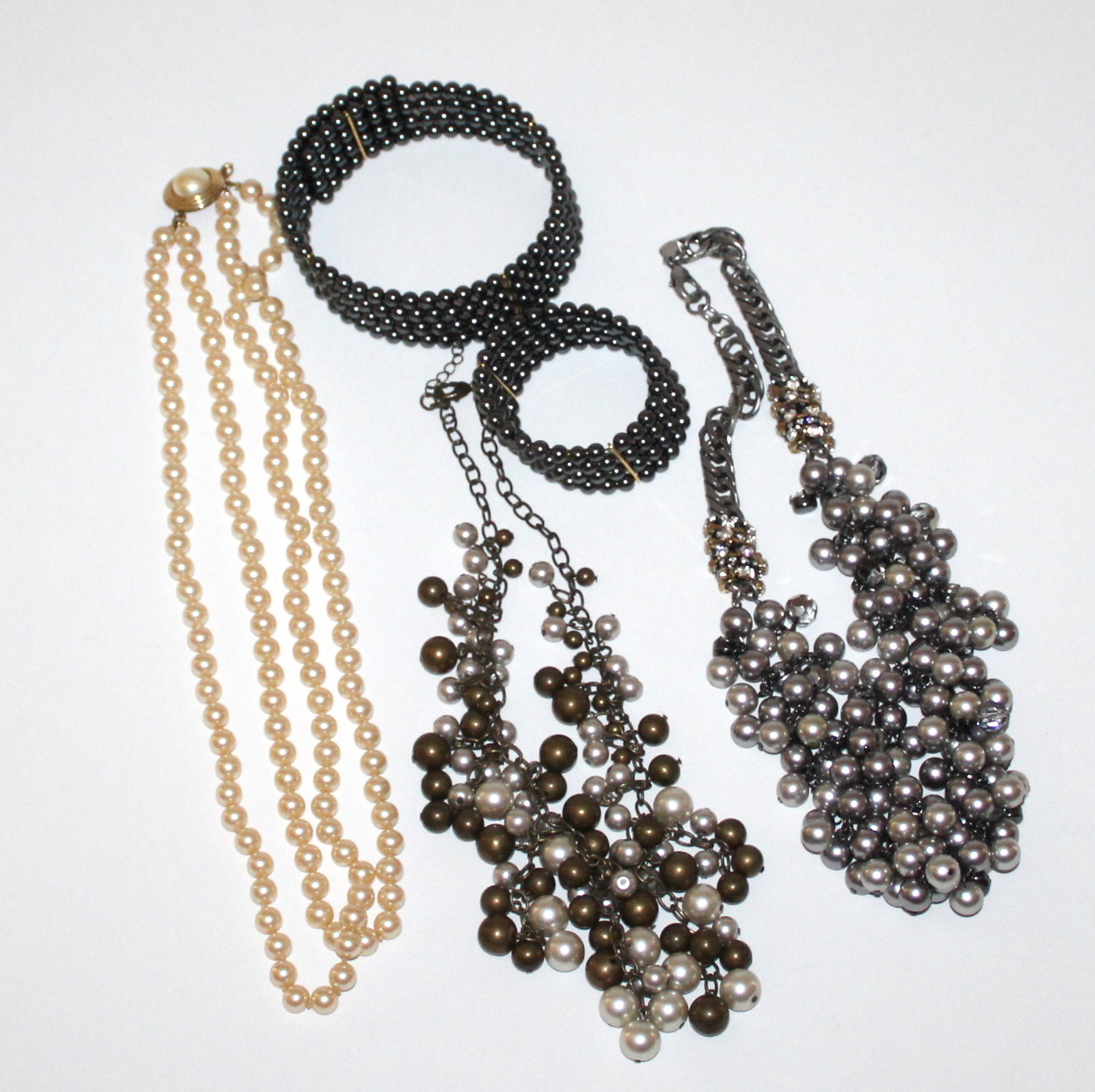 Faux Pearl Costume Jewelry