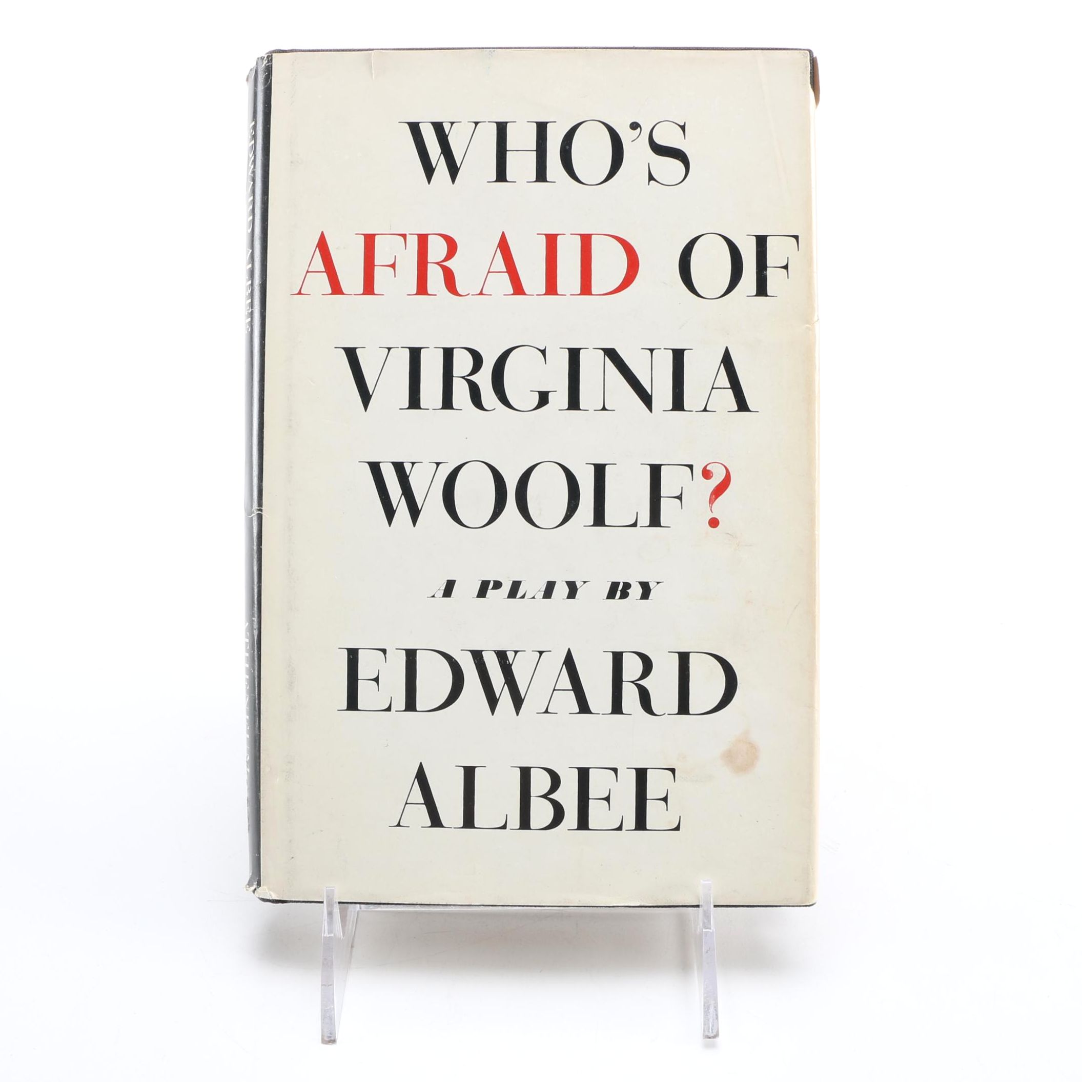 Second Printing "Who's Afraid of Virginia Woolf?" Book