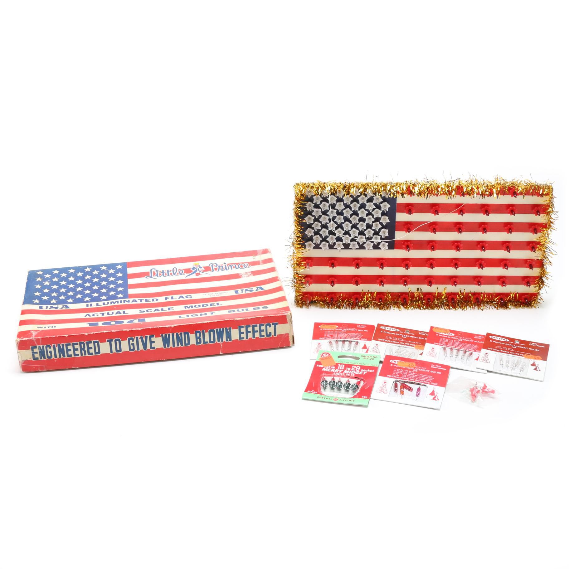 Little Prince Illuminated USA Flag