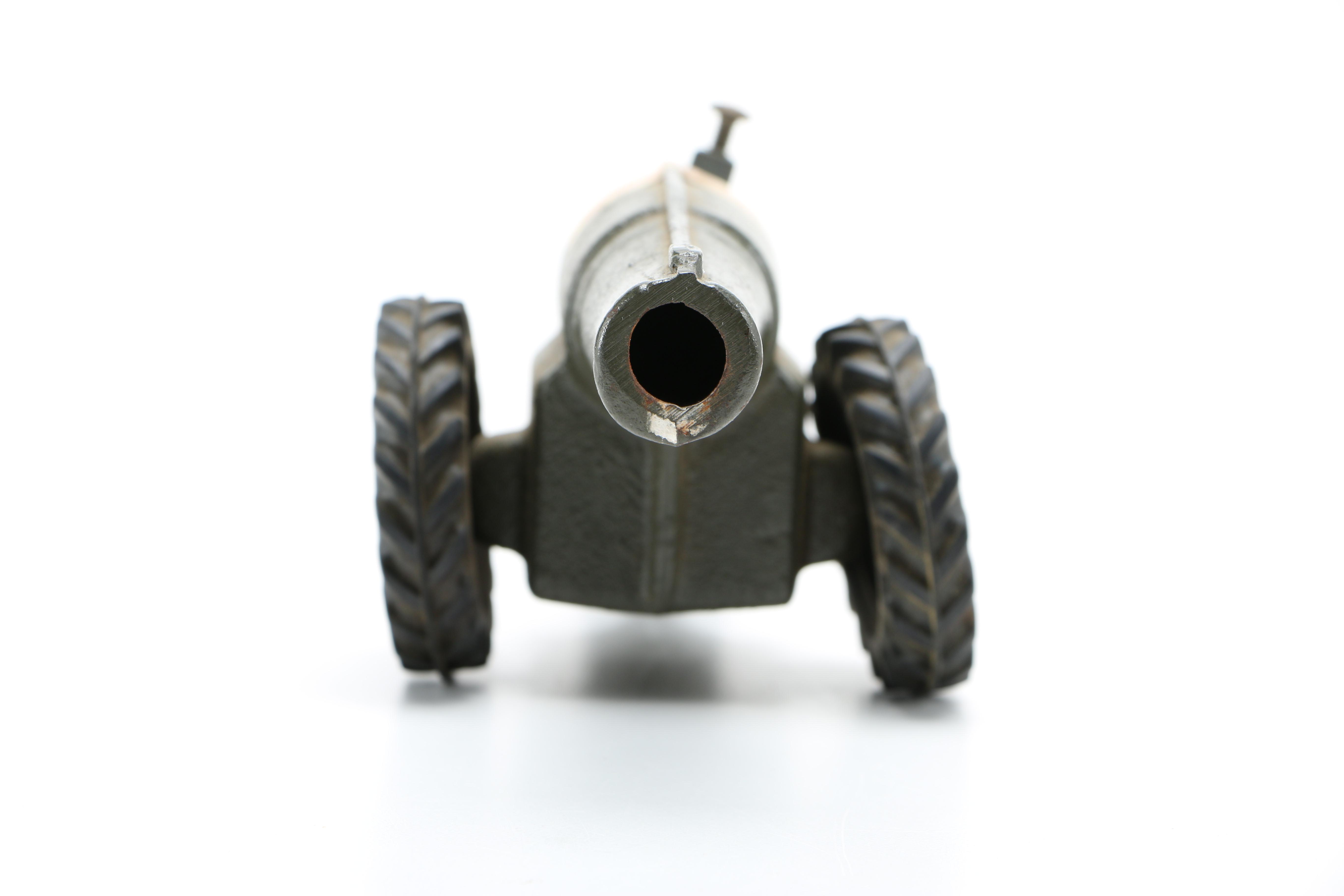 Early 1900s Metal Toy Cannon