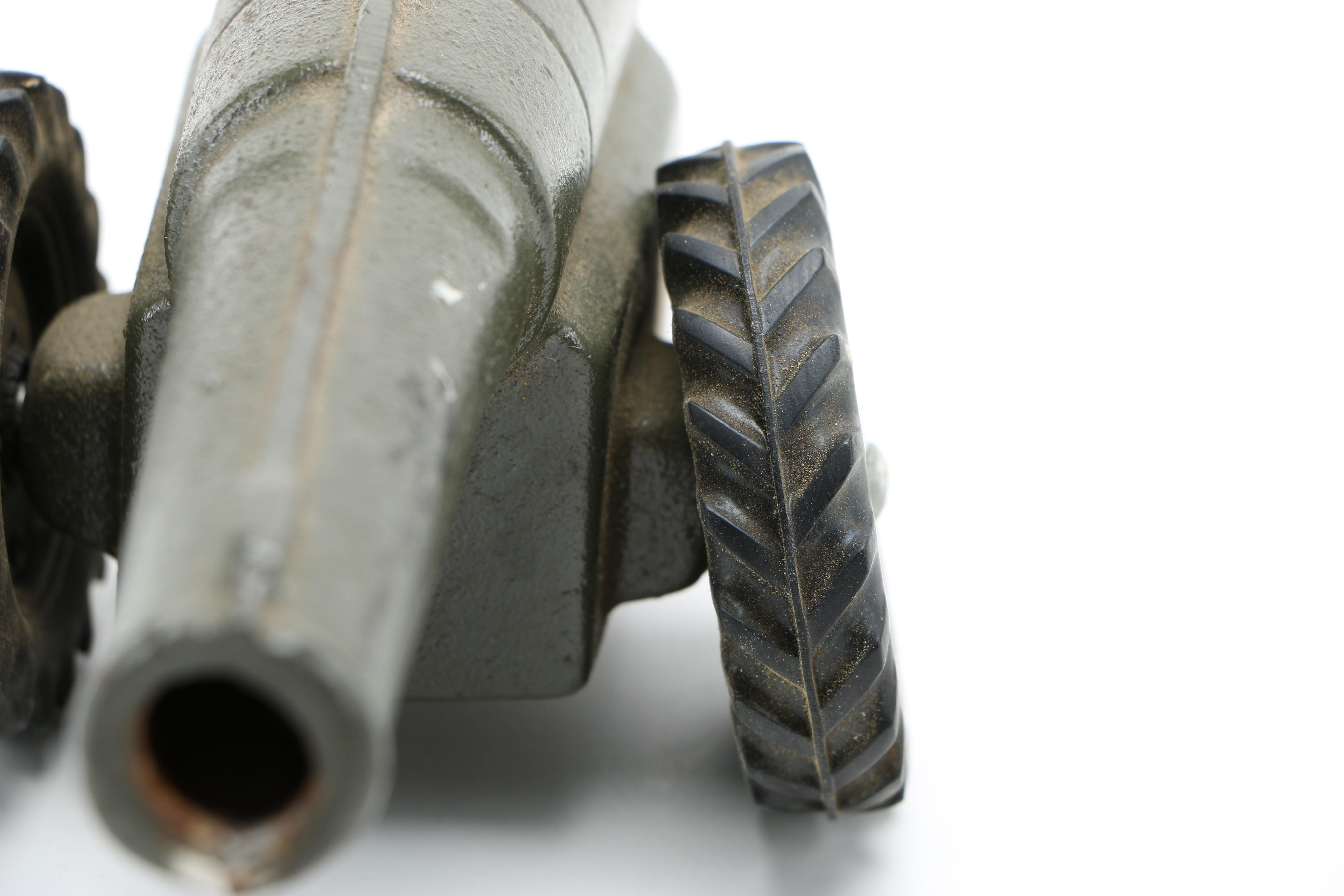 Early 1900s Metal Toy Cannon