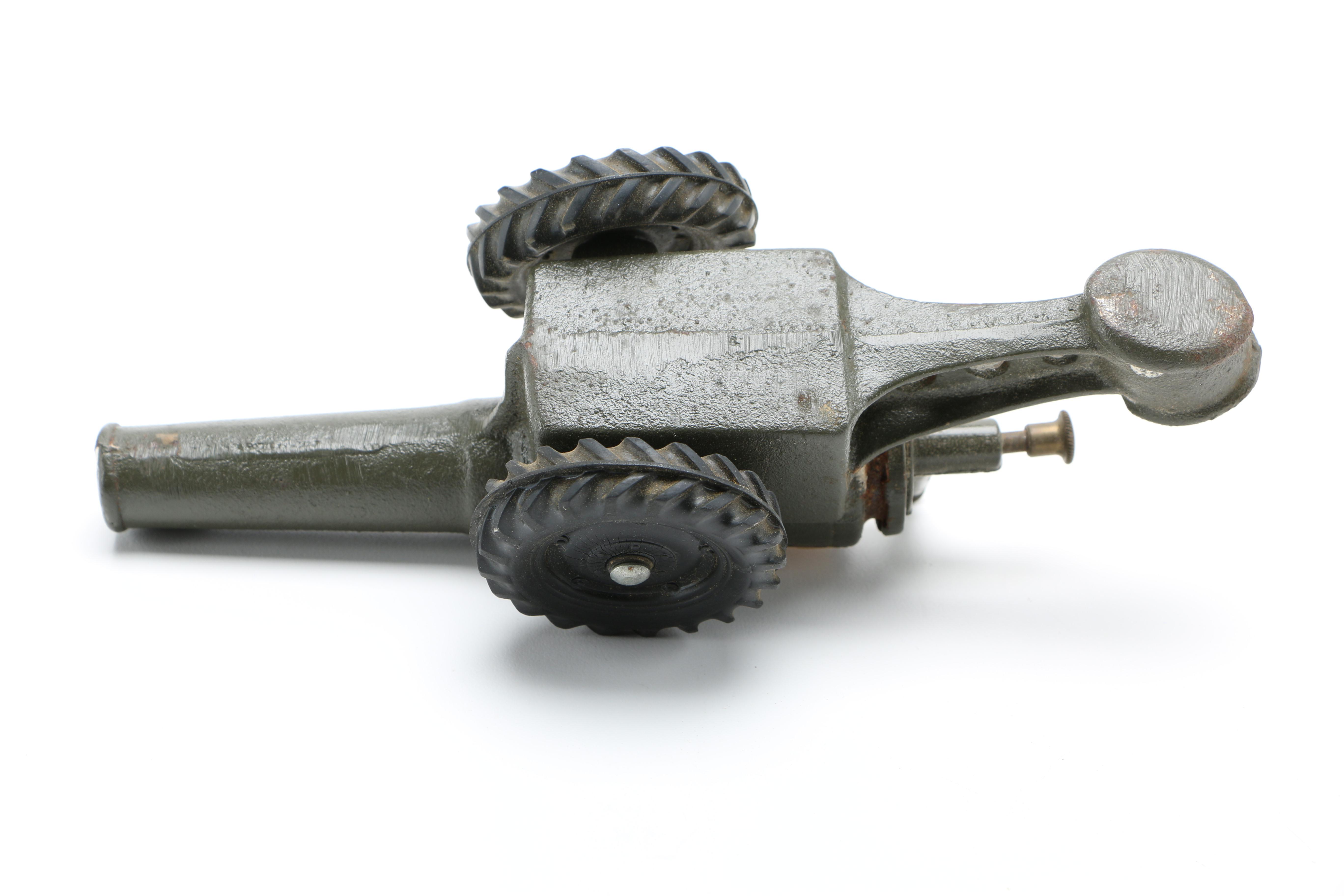Early 1900s Metal Toy Cannon
