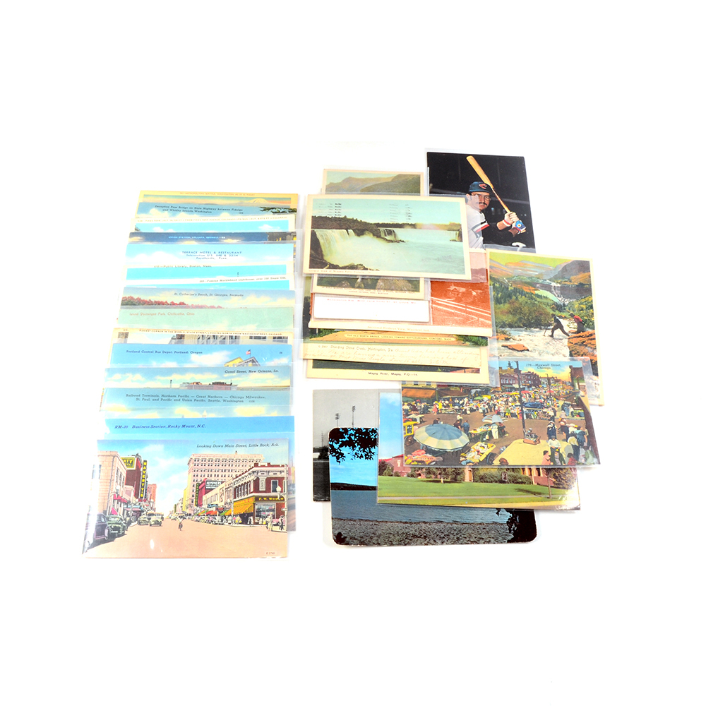 Vintage Postcard from Places of Interest