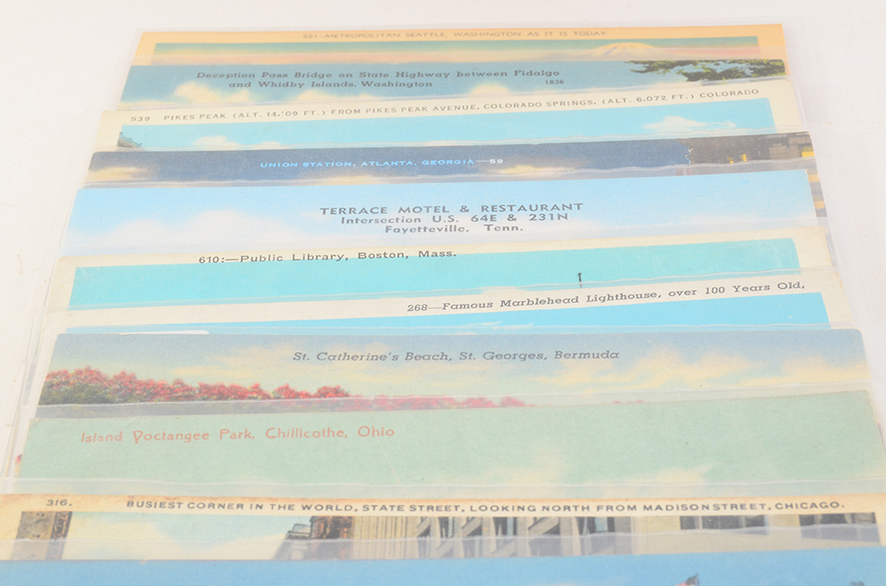 Vintage Postcard from Places of Interest