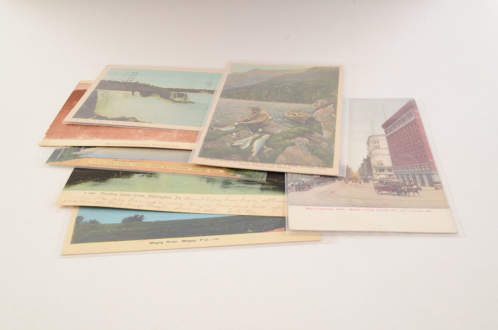 Vintage Postcard from Places of Interest