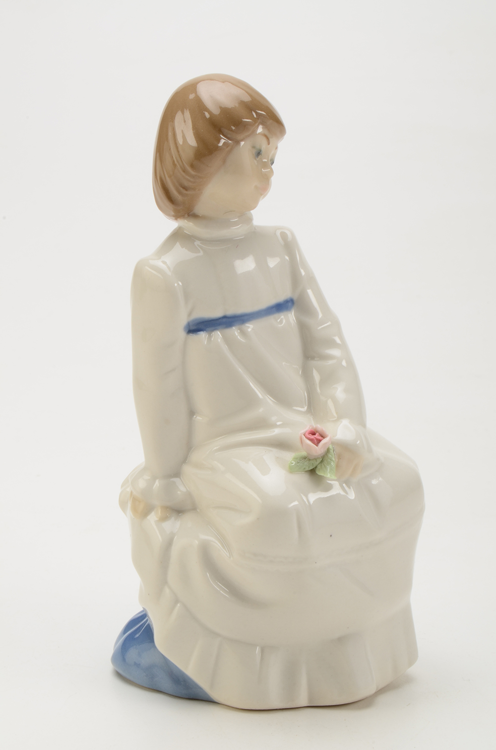 Enrique Nadal Young Girl Figurine